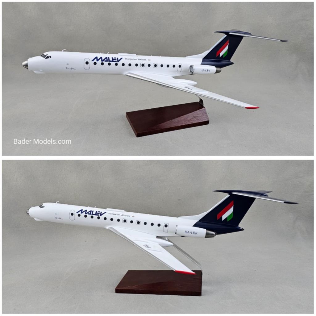 Malev Airlines - TU-134A - (1:50)